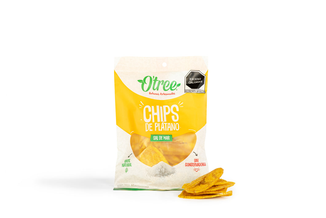 O'tree® Sal de Mar con 52 bolsitas individuales 40 gr.