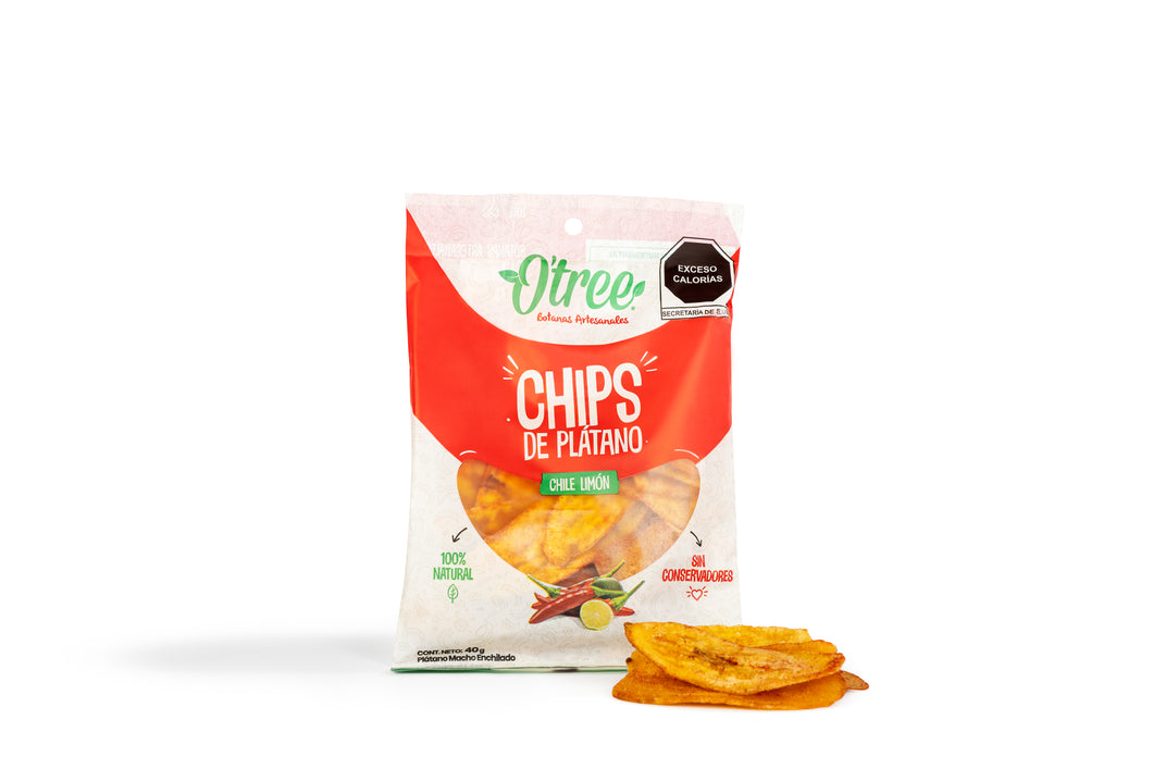 O'tree® Chile-Limón con 24 bolsitas individuales 40 gr.