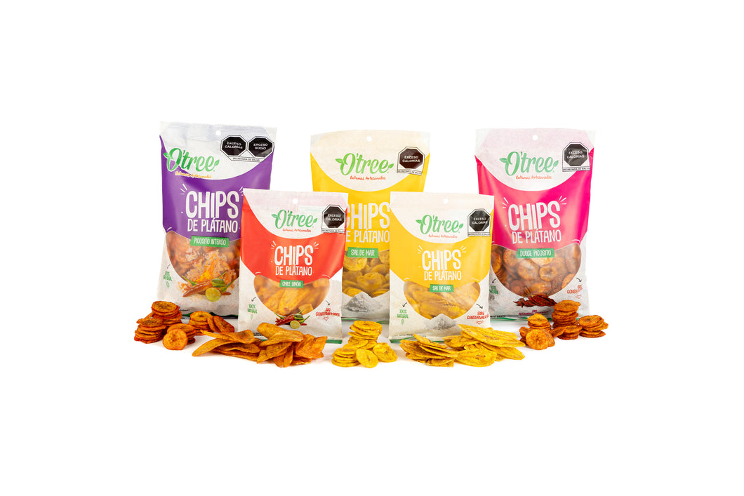 O'tree® Sampler Box con 18 bolsas de todo