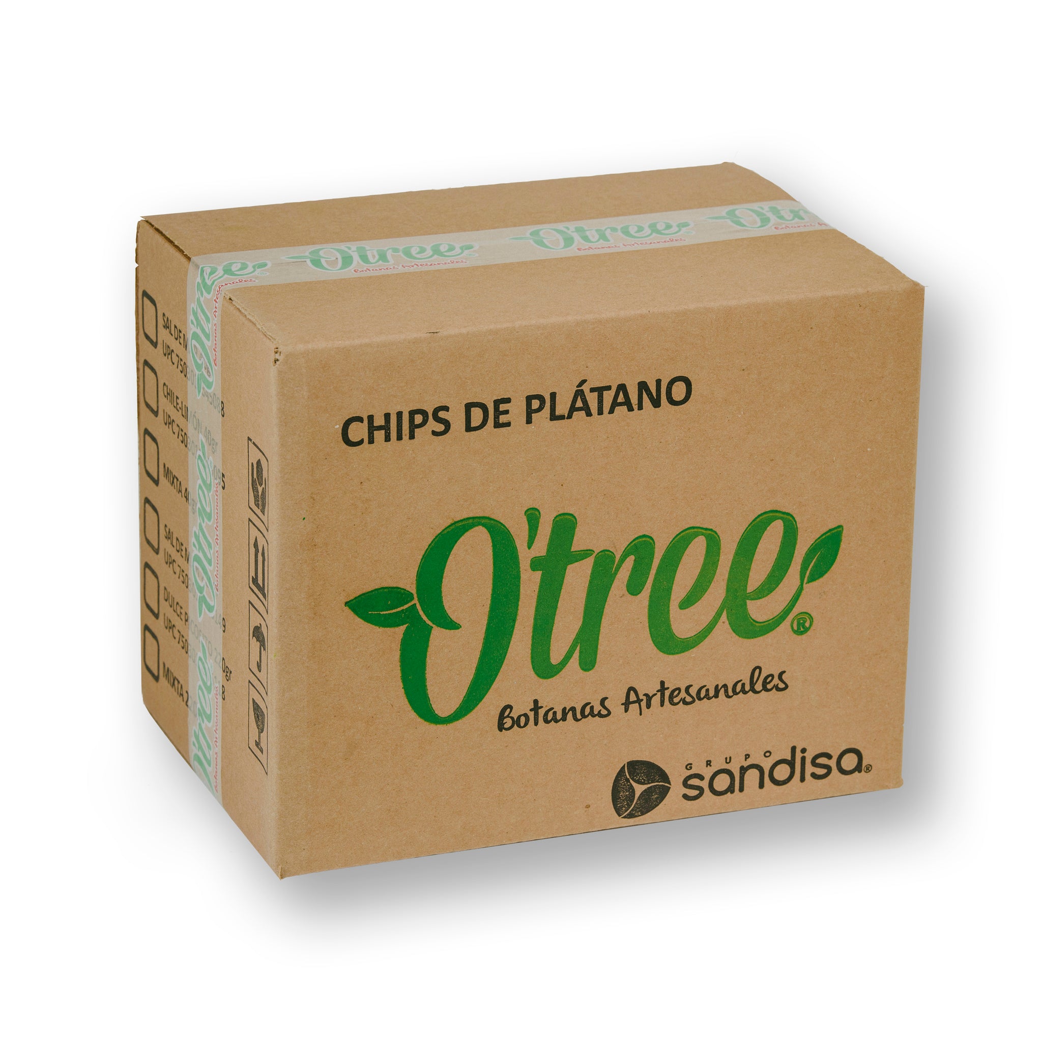 O'tree® Sampler Box con 18 bolsas de todo – O´tree Botanas Artesanales